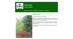 Desktop Screenshot of manitopark.org